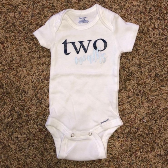 ‼️Two months‼️ logo onesie *OFFERS WELCOME* - Picture 2 of 4